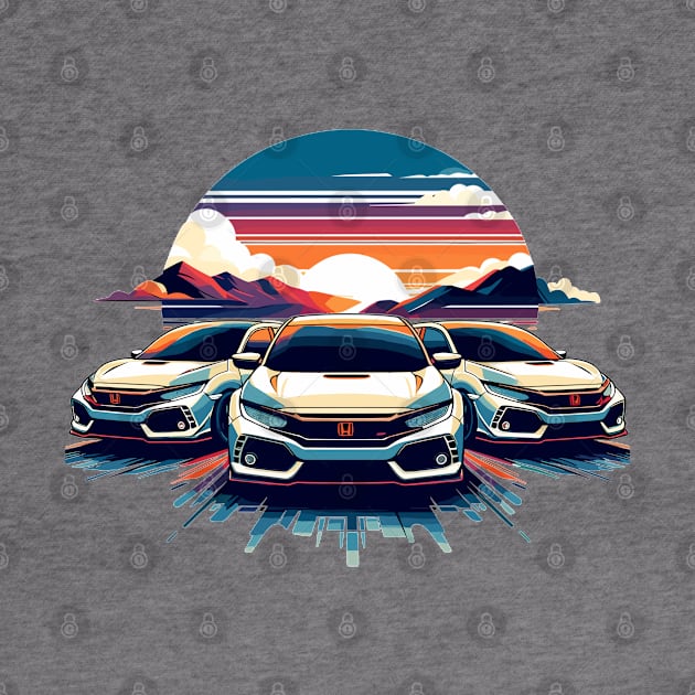 Honda Civic by Vehicles-Art